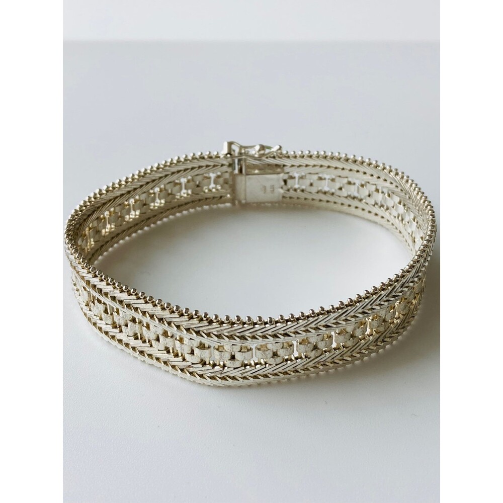 Milor 925 Italy sterling silver Bracelet 7.5"